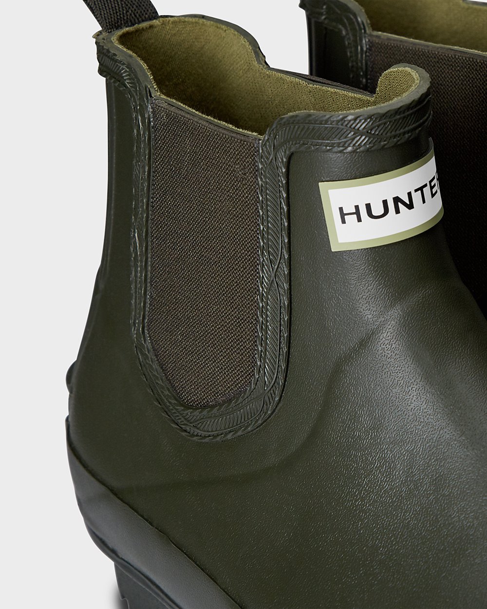 Botas Chelsea Norris Field Hunter Hombre - Verde Oscuro Oliva - 137549XZY